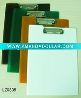 Wholesale A4 pp clip board w/cover
