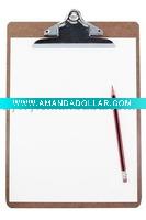 clip board, folder