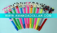Wholesale Lovely sheep Promotion soft ceramic ball pen