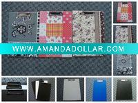 Wholesale A4 F/C Pvc clipboard with metal clip
