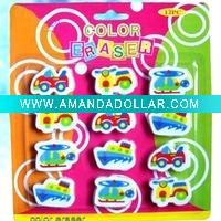 Wholesale BT-1053 promotional car eraser set