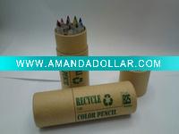 Wholesale Mini paper colored pencil set