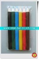 Mini wood colored pencil set