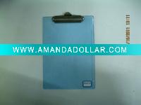 A4 transparent plastic clipboard