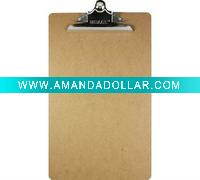 Wholesale Legal Size fibreboard Clipboard with Sturdy Spring Clip