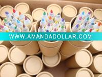 Wholesale 12 Color Pencils in Tube - Mini