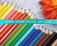 fancy wooden color pencil