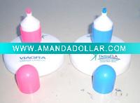 capsule shape fluorescent pen
