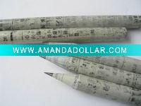 Wholesale HB Recycled newspaper pencil