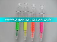 Permanent Highlighter Marker with Sryinge Shape CH-6205