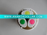 Wholesale Plastic 3 in 1 Highlighter Set CH-6207