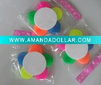 Wholesale Petal Shape gift Highlighter Pen with 5 colors per unit CH-6210