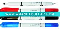 two heads disk marker