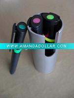 Promotional 3 in 1 Round Shape Highlighter Marker CH-6207