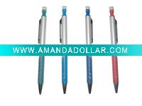 Wholesale metal mechanical pencil with eraser on the top