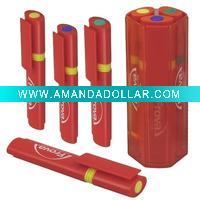 Wholesale 3 Pcs Highlighter Pen Set