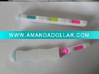 Wholesale 3 Colors Highlighter Marker with bamboo shape CH-6216