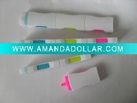Wholesale 3 in 1 Highlighter with bamboo shape CH-6216