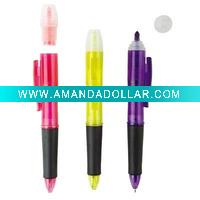 Wholesale ballpen highlighters