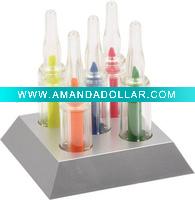 Wholesale 5 in 1 beer shape highlighter with tray base