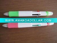 highlighter + 3 ballpens