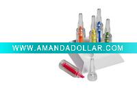 Wholesale 5 in 1 transparent beer shape highlighter with tray base