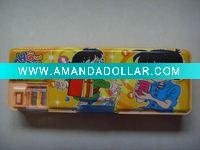 Wholesale double-face pencil box