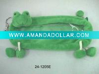 Wholesale Plush Animal Pencil Case,Plush pencil Case