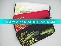 Wholesale 2011 back to school Pattern neoprene pencil bag with different colors