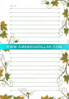 Delicate paper stationery