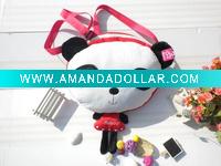 plush bear pen bag,coin bag