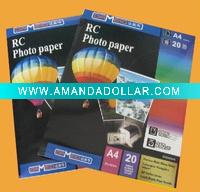 Wholesale premium RC glossy Inkjet Photo paper 260g