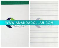 Stapled And Stripped Memo Book