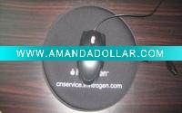 neoprene laptop mouse pad round