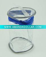 plastic pencil bag