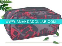 Wholesale Double layer pencil case made of printing fabric