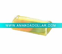 Wholesale fashion pvc pencil bag/Zipper pencil bag