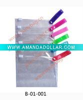 Wholesale zipper pvc pencil case