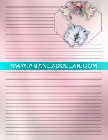 Delicate paper stationery