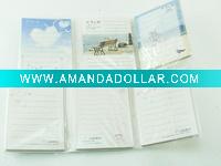 printed letter pad