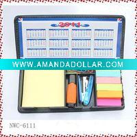 hard cover Sticky Notepad set