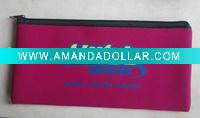 neoprene zipper pencil bag