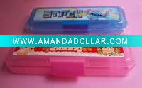 Wholesale plastic pencil-case
