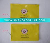 PVC zip pencil bag