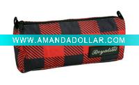 Wholesale zipper pencil bag polyester OEM available