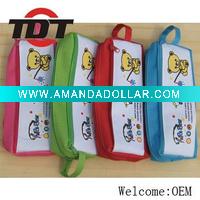 Wholesale 2011 hot cartoon canvas pencil bag
