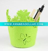 Wholesale 2011 new fashion non-woven pencil case