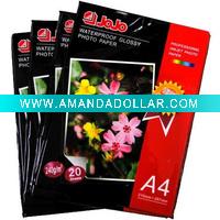 Wholesale JOJO 240gsm High glossy Photo Paper (A4*20) 210MM*297MM