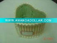Bamboo brush pot