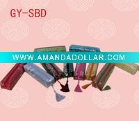 Wholesale 2011 chinese feature pencil pouch,pen bag with plastic cover